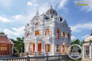 Mẫu biệt thự 2 tầng tân cổ điển đẹp tại Ninh Bình – ACHI 20128