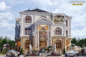 Mẫu thiết kế nhà 3 tầng 8 tỷ tân cổ điển tại Quảng Trị – ACHI 31016