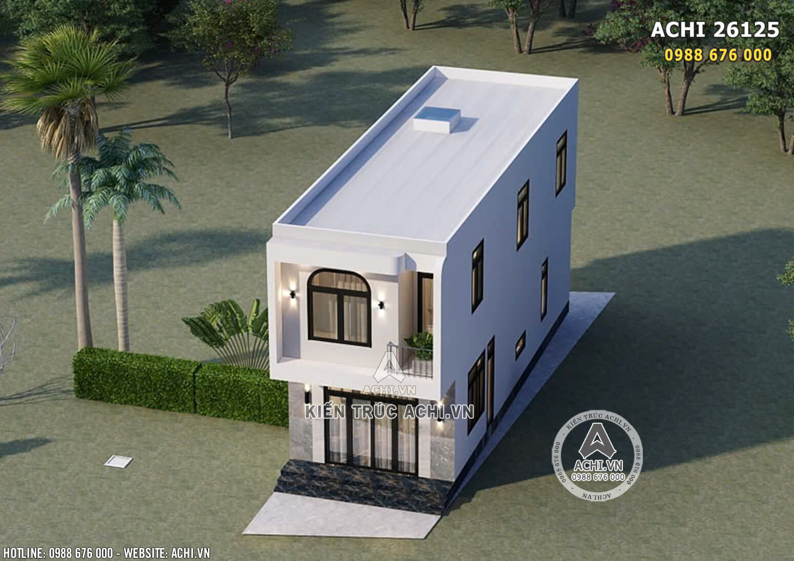 Toàn cảnh mẫu nhà ống 2 tầng 800 triệu đẹp