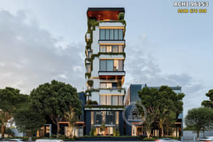 Thiết kế nhà ống hiện đại mặt tiền 5m – Kiến tạo khách sạn 3 sao đẹp chuẩn xu hướng 2026