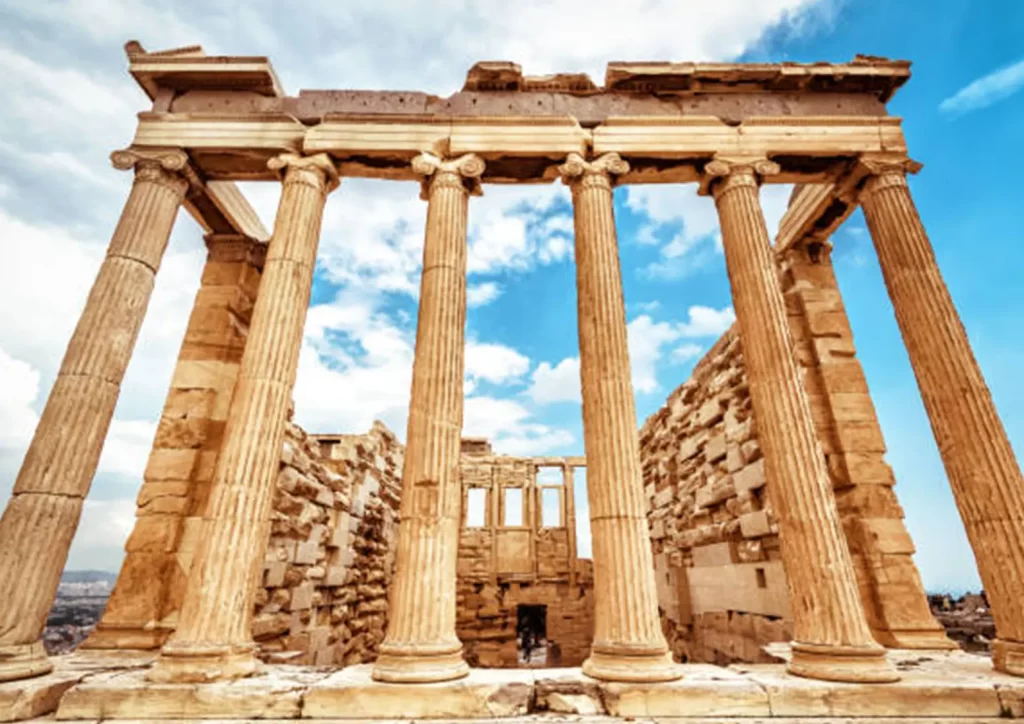 Đền Erechtheion với thức cột Ionic