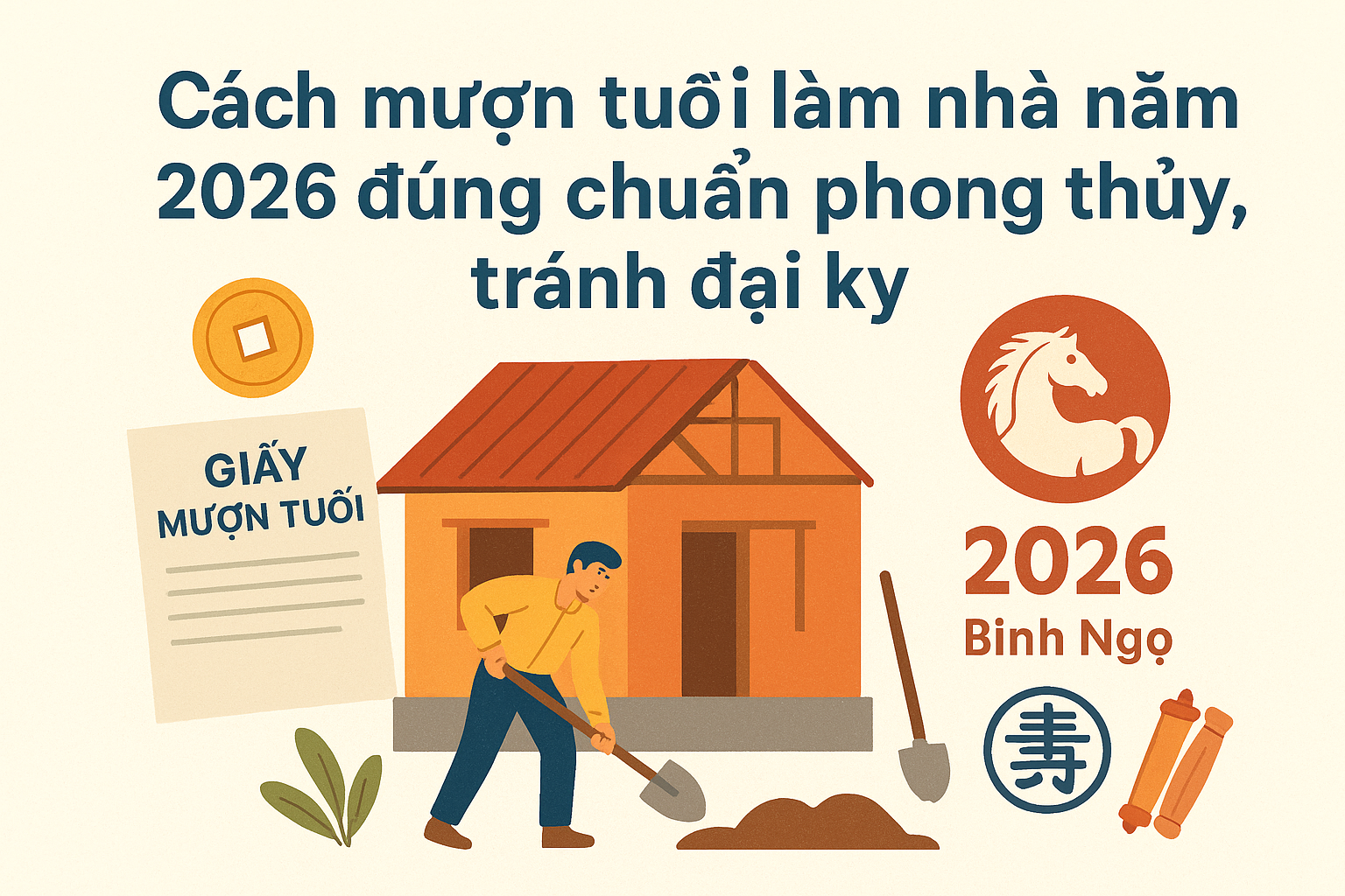 Xem tuổi làm nhà năm 2026