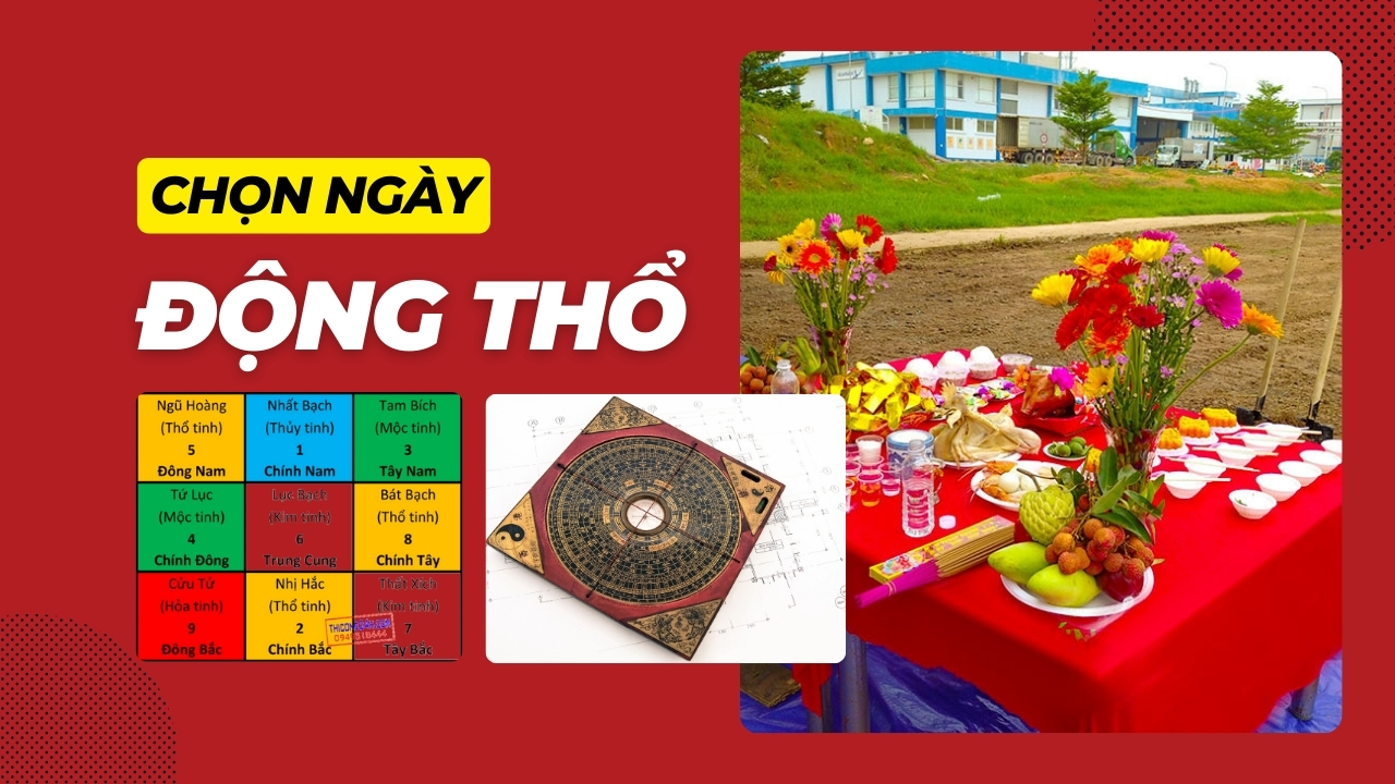 Phong thủy ngày động thổ năm 2026 chuẩn